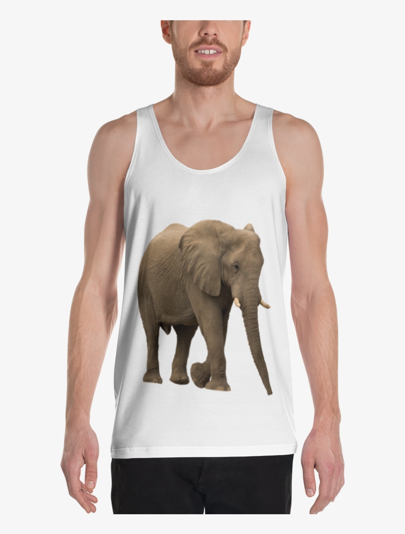 African Forrest Elephantunisex Tank Top - Shirt, transparent png download