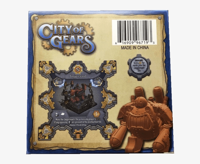 City Of Gears Founders Edition With Juggernaut Expansion - Illustration, transparent png download