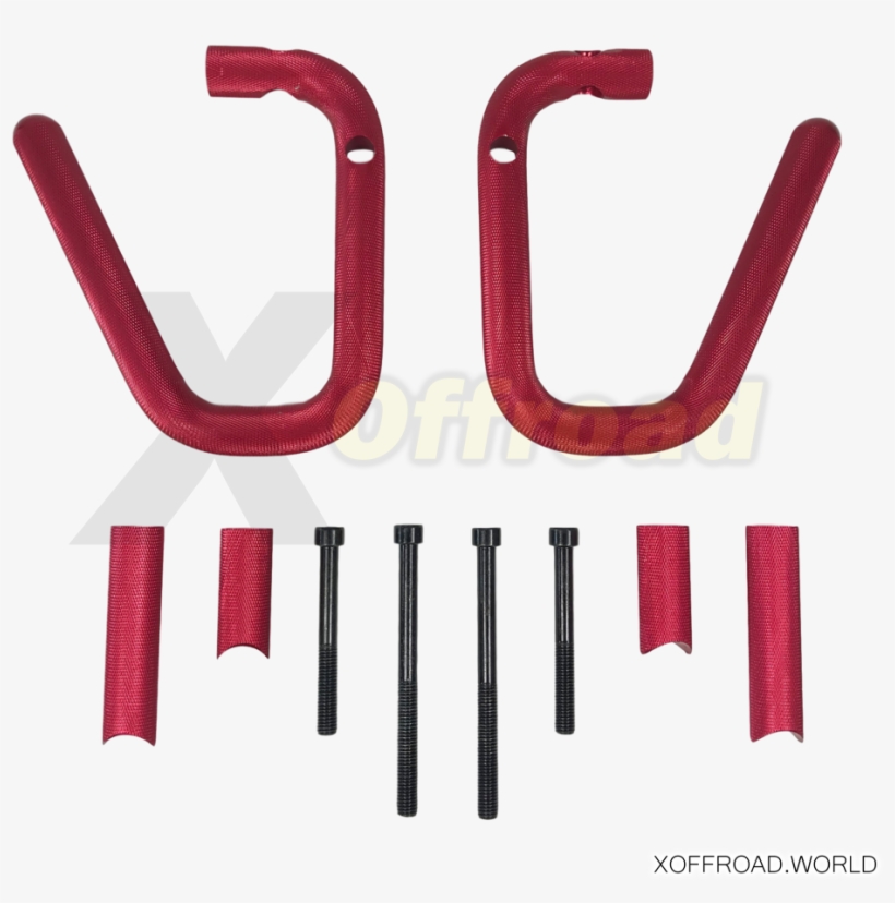 Grab Bar, Front, Red, Jeep Wrangler Jk - Graphic Design, transparent png download
