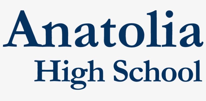 Anatolia High School Wordmark Blue - Hampstead School Of English, transparent png download