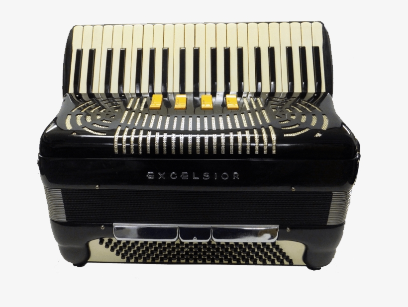 Excelsior 120 Bass Accordion - Garmon, transparent png download