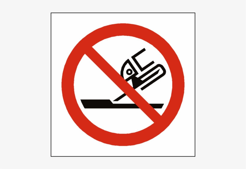 Do Not Use For Face Grinding Symbol Label - No Enter Clip Art, transparent png download