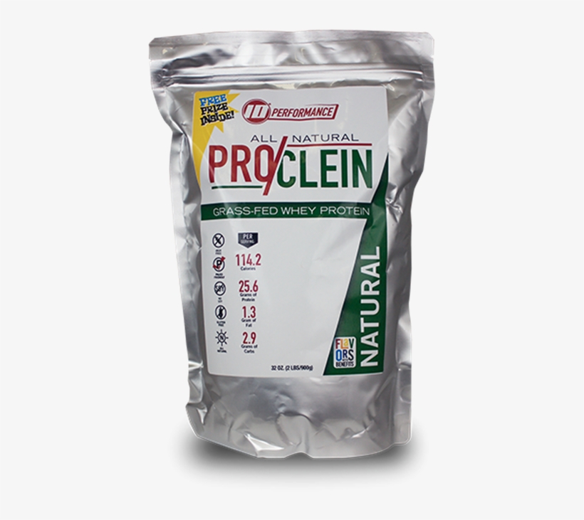 Picture Of Proclein Grass Fed Whey Protein Natural - Bag, transparent png download