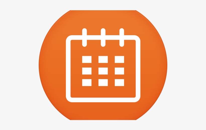 Files - Calendar Circle Icon Png Transparent, transparent png download