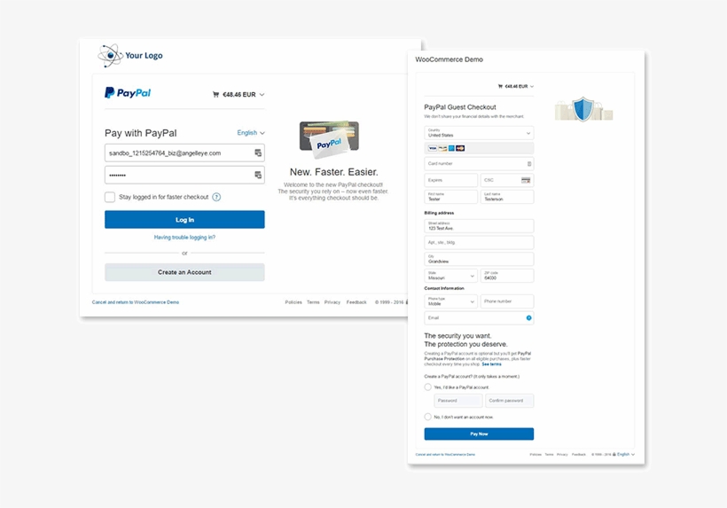 Paypal Plus Woocommerce Seamless Integration - Computer Icon, transparent png download