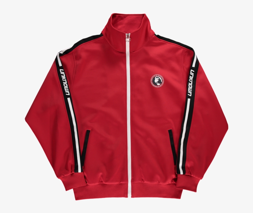 Red Espn Track Jacket - Zipper, transparent png download