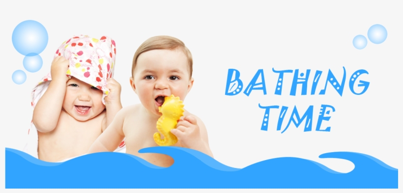 Baby Bath Png Image - Toddler, transparent png download