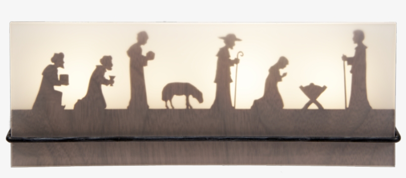 Tea Candle "nativity Story" - Weihnachtsgeschichte Figuren, transparent png download