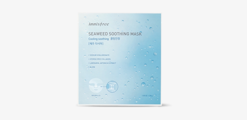 Seaweed Cooling Soothing Mask 30g - Jeju Province, transparent png download