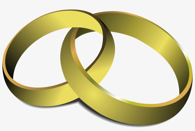 Free Wedding Ring Clipart Source - Wedding Ring Cartoon Png, transparent png download