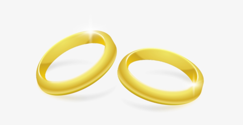 Ring Clipart Engagement Ring - Gold Jewelry Clip Art, transparent png download