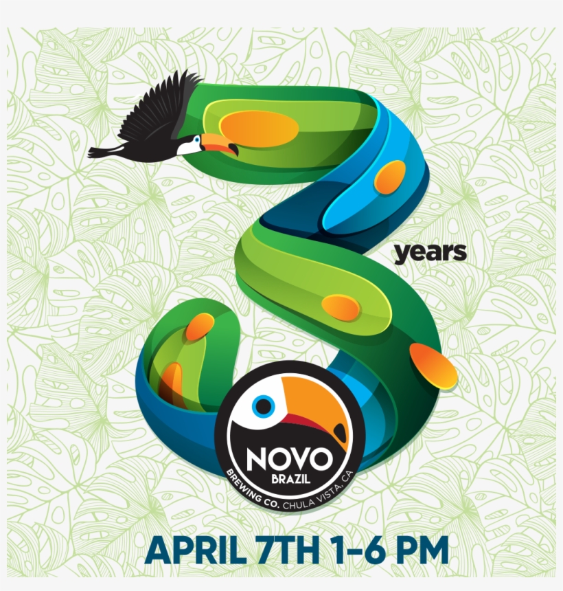 Image Royalty Free Library Novo Rd Anniversary Brewing - Royalty-free, transparent png download