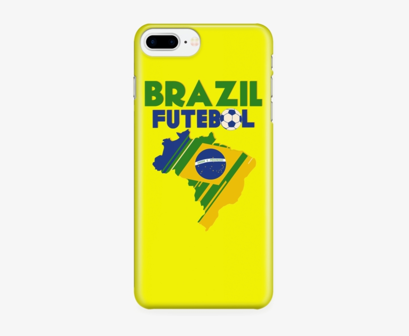 Brazil Futebol Iphone Case - Mobile Phone Case, transparent png download