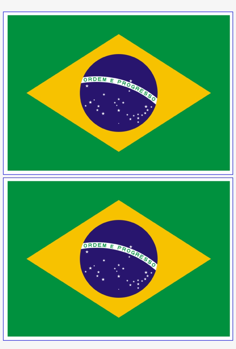 Brazil Flag Main Image - Brazil Flag, transparent png download