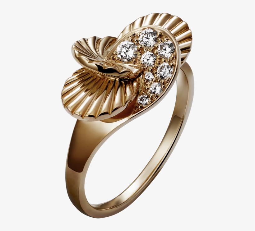 Elegant Golden Ring Png Clipart - Jewellery, transparent png download