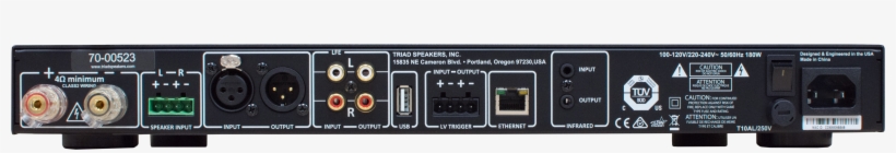 Contact Us -  -  - Triad Rack Amp 700 Dsp, transparent png download
