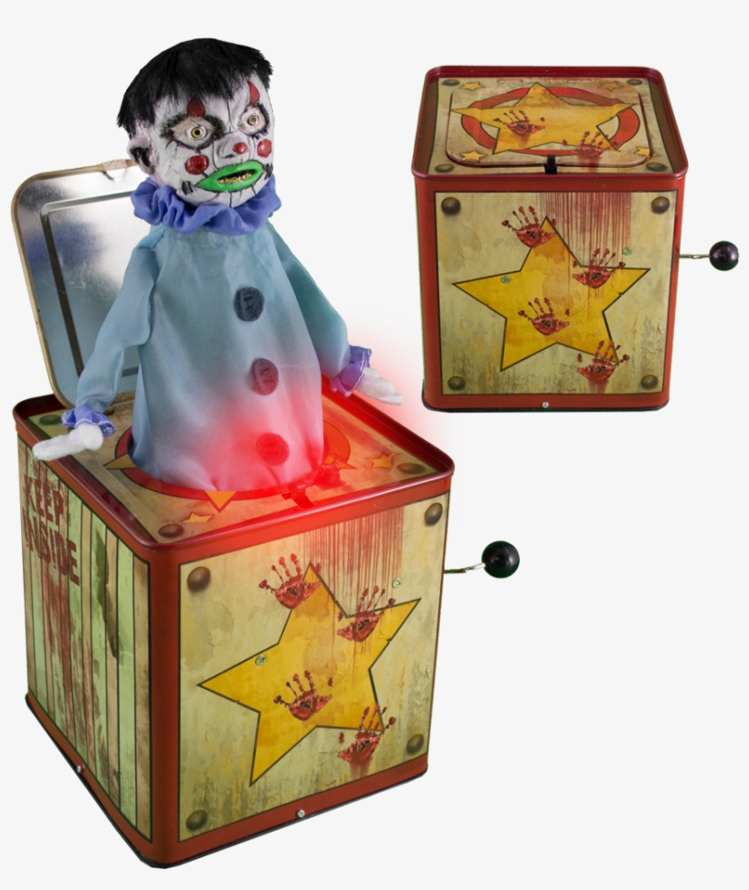 Creepy Clown Box - Clown, transparent png download