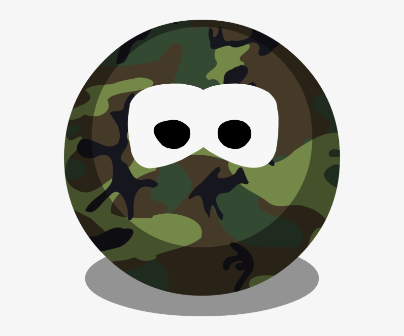 Fanart Color Camo - Club Penguin Dark Green, transparent png download