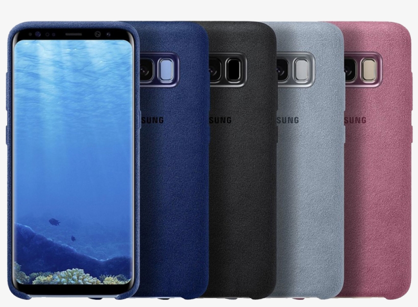 Samsung Galaxy S8 Transparent Png - Genuine Official Samsung Alcantara Cover For Galaxy, transparent png download