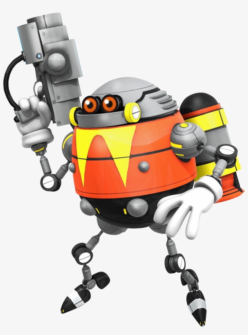 Eggrobobynibroc-rock - Sonic Egg Robo, transparent png download