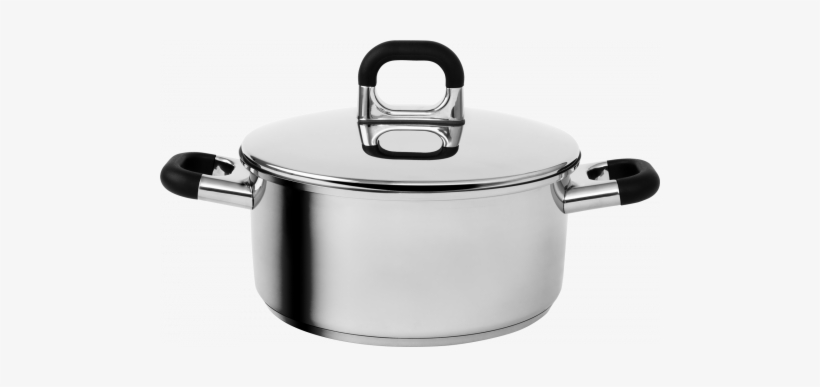 Loopro Cooking Pot With Stainless Steel Lid - Carl Mertens Loopro Kochtopf Flach Mit Edelstahldeckel, transparent png download
