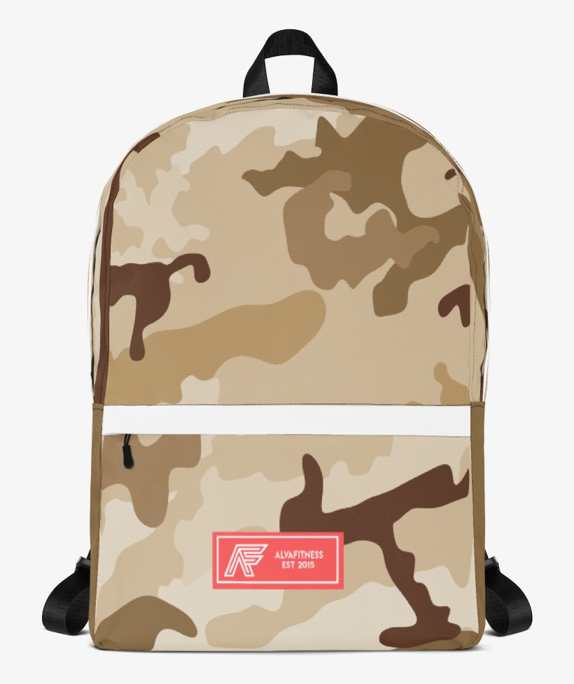 Military Camo Backpack - The Great Wave Off Kanagawa, transparent png download