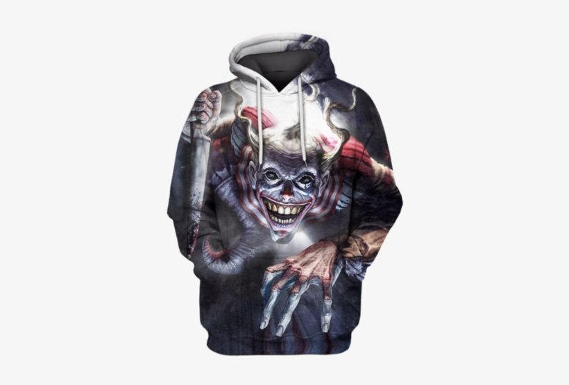 3d Evil Clown Tshirt - Clown, transparent png download