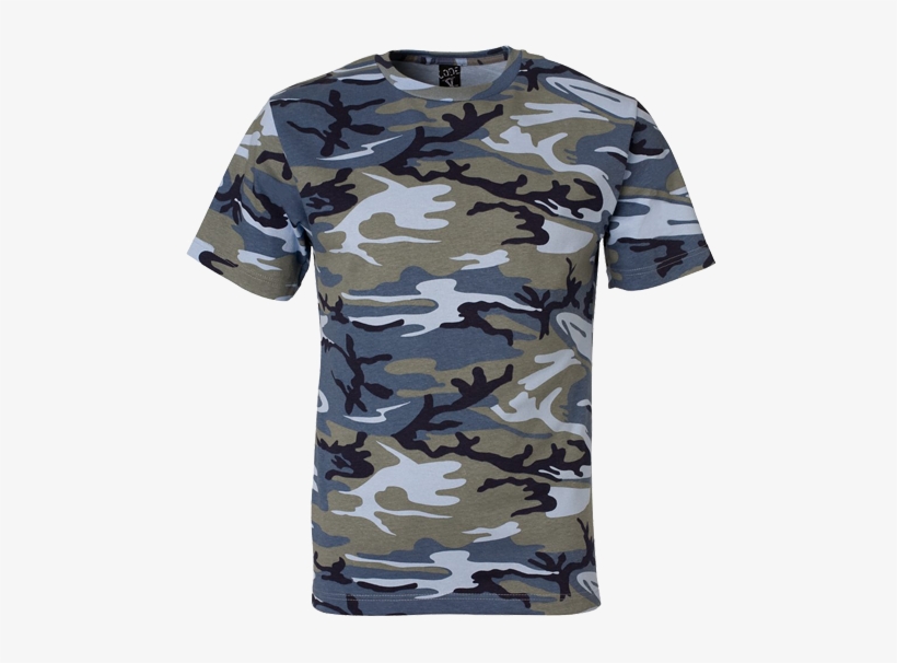 Free Artwork, Front Print, And Shipping In The Contiguous - Jake Paul Blue Camo Shirt, transparent png download