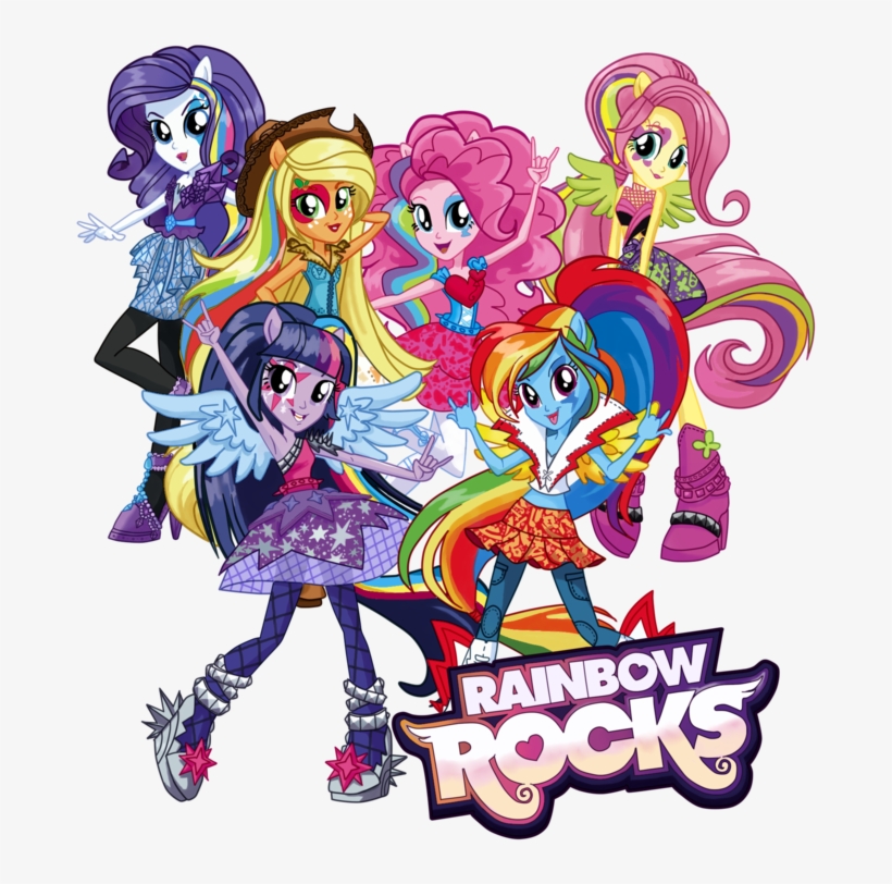 Hasbro Talks Season Five And Rainbow Rocks - My Little Pony By Perdita Finn, transparent png download