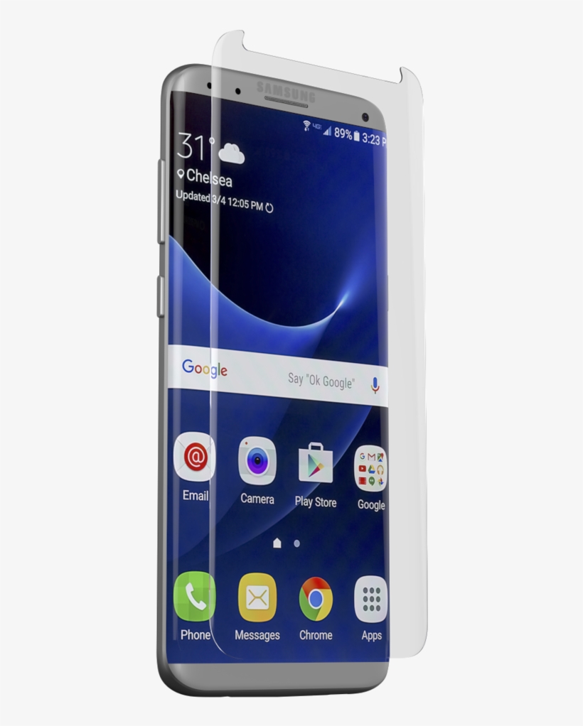 Zagg Invisibleshield Glass Contour - Zagg Invisibleshield Glass Contour Samsung Galaxy S8, transparent png download