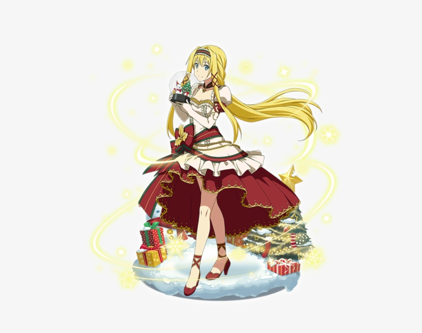 Vector Library Pin By Alex On - Alice Sword Art Online Christmas, transparent png download