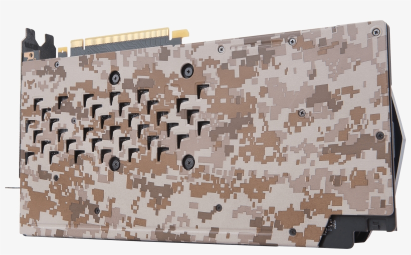 Back - Msi Gtx 1060 Camo Squad 6g, transparent png download