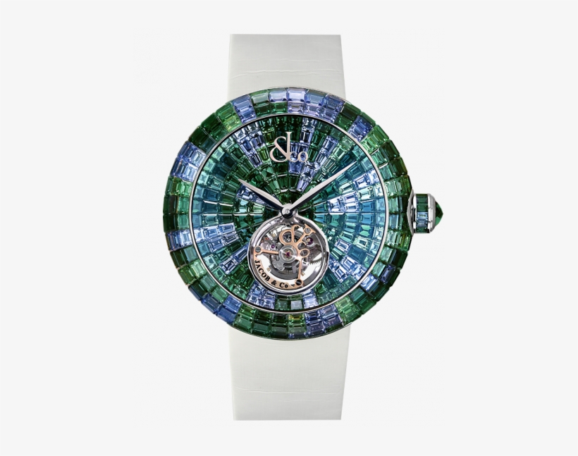 Brilliant Flying Tourbillon Green Camouflage - Jacob & Co, transparent png download