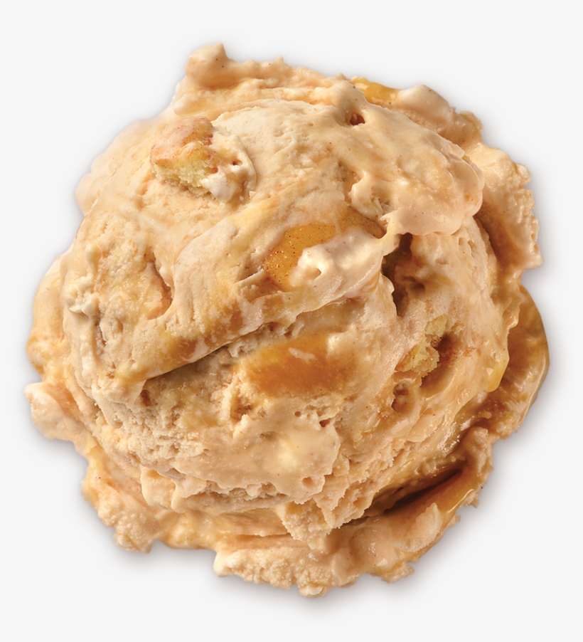 Homemade Brand Caramel Cinnamon Crisp Ice Cream Scoop - Caramel Ice Cream Scoop, transparent png download