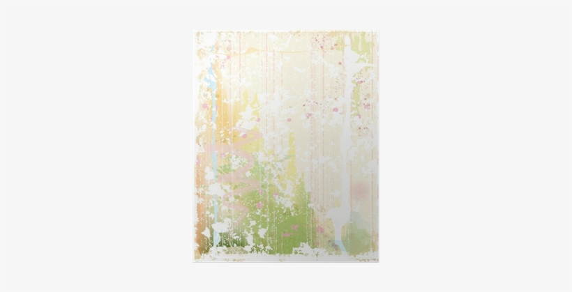 Grunge Background In Watercolor Style Poster • Pixers® - Motif, transparent png download
