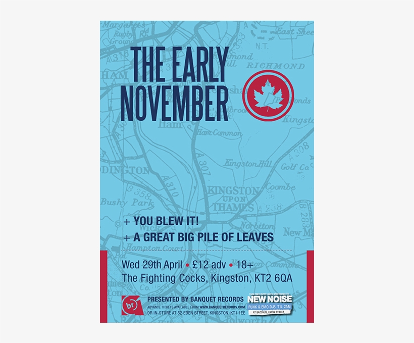 The Early November / You Blew It / A Great Big Pile - Early November, transparent png download
