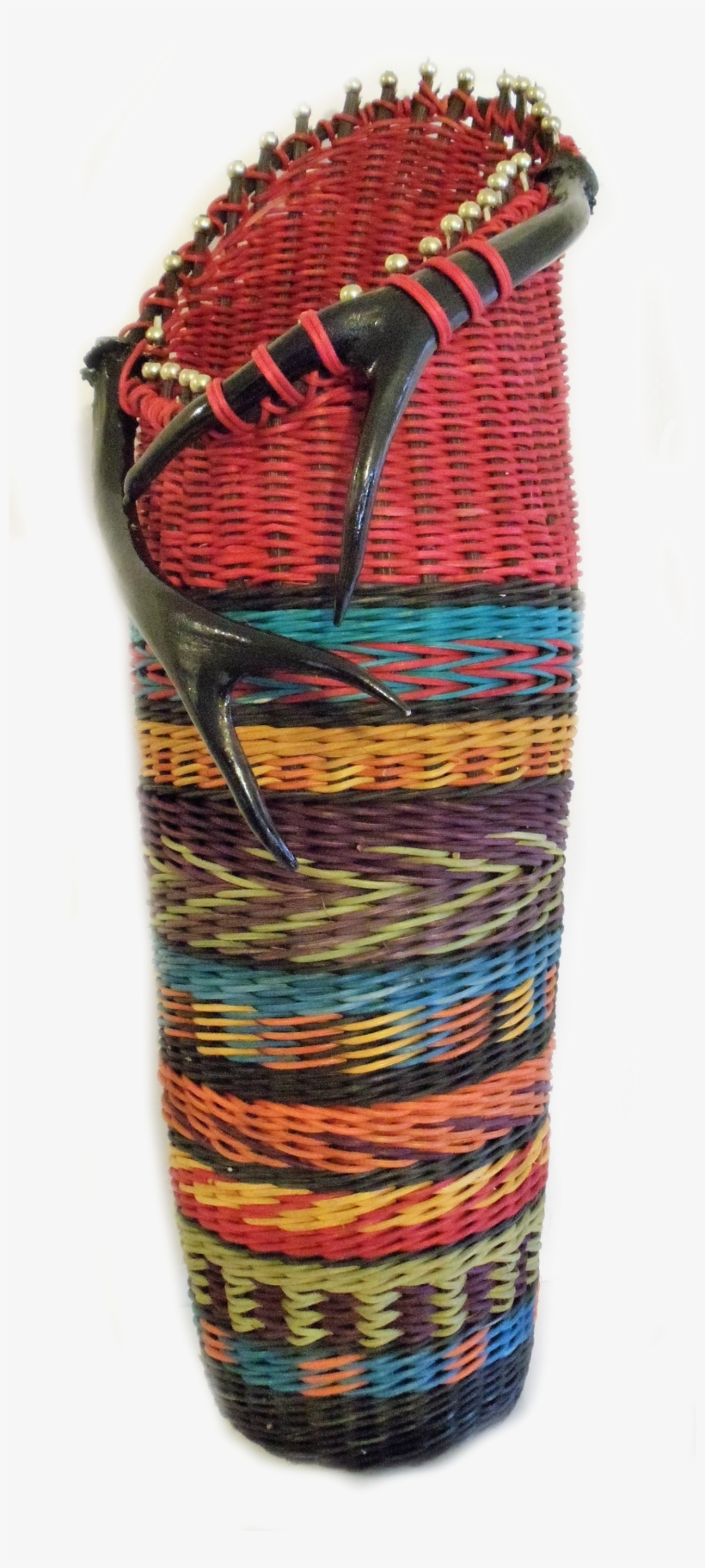 Indian "style" Blanket Antler Basket, transparent png download