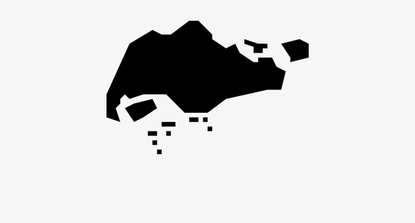 Antler Singapore - Singapore Map Background Design, transparent png download