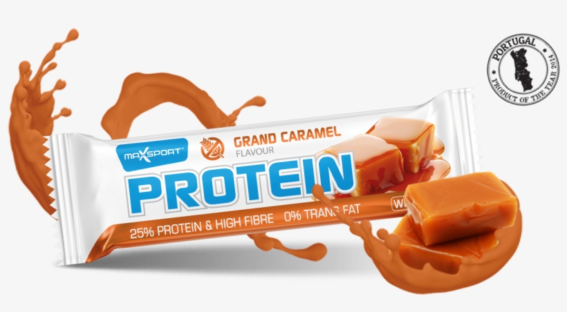 Grand Caramel Flavour - Max Sport Protein Čoko & Ořech Gluten Free 24 Ks, transparent png download
