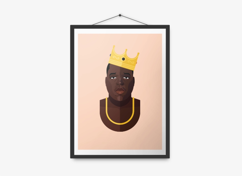 Biggie Smalls Poster - Product, transparent png download