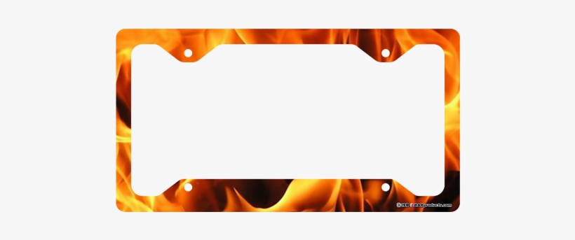 Frame Clipart Flame - Png Image Of Flame Photo Frame, transparent png download