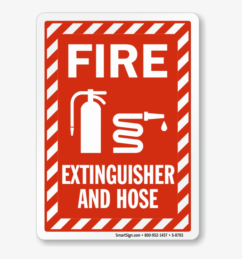 Fire And Emergency Sign - Know The Location Of Fire Extinguishers, transparent png download