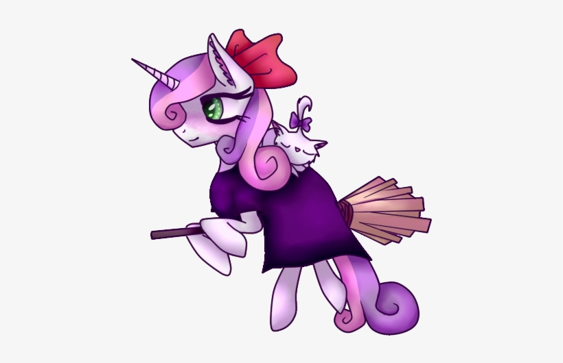 Blushing, Bow, Broom, Cat, Clothes, Dress, Ear Fluff, - Kiki's Delivery Service, transparent png download