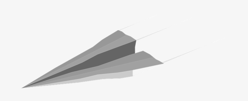 Flight Minimal Paper Plane Minimal Paper P - Paper Plane Minimalist Png, transparent png download