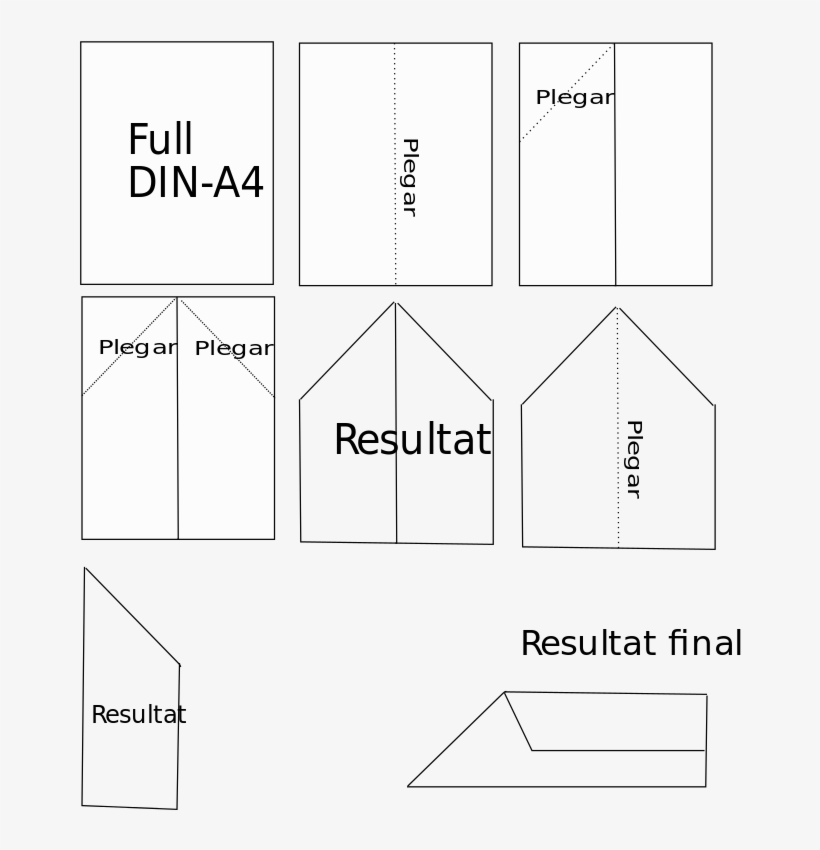 Ca-paper Plane Diagram - Diagram, transparent png download