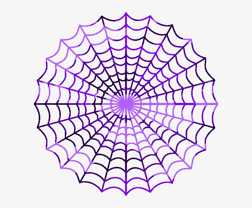 Clip Art Free Library Camouflage Purple Spiders Free - Spider Web Clip Art, transparent png download
