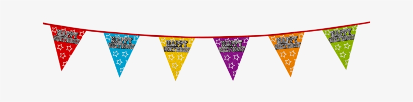 26ft Number 11 Multi Colour Penant Banner Bunting Birthday, transparent png download