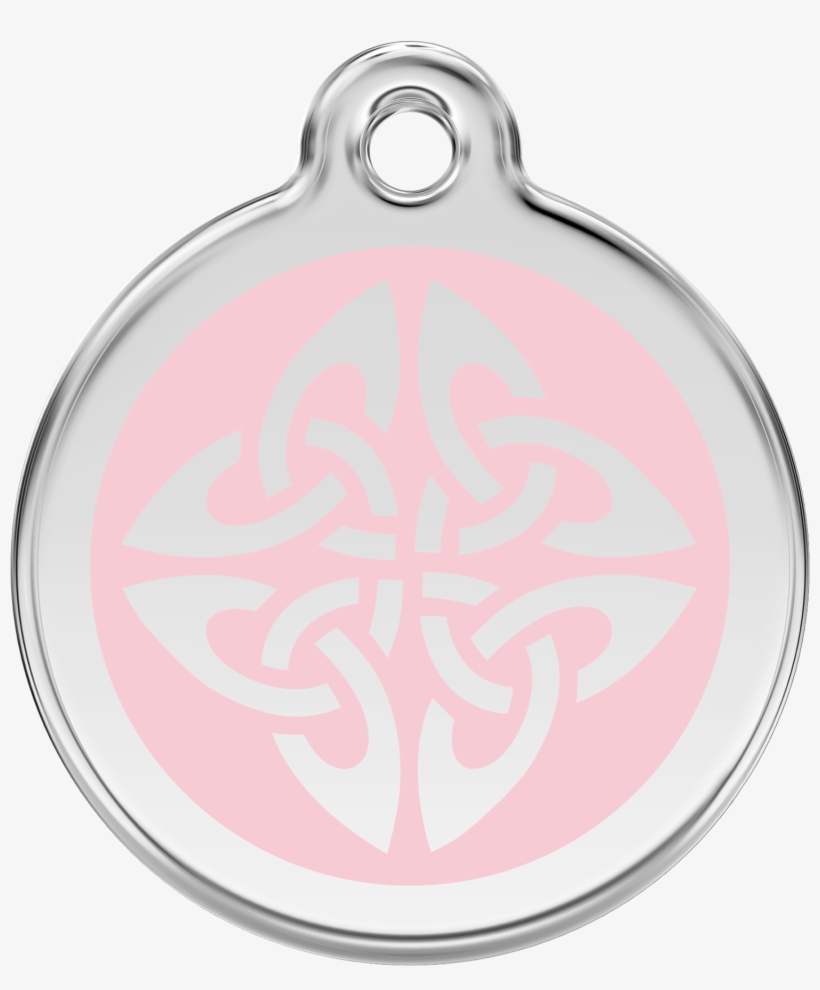 1tapkm, 9330725035645, Image - Red Dingo Tribal Fish Pet Id Tag - Pink, transparent png download