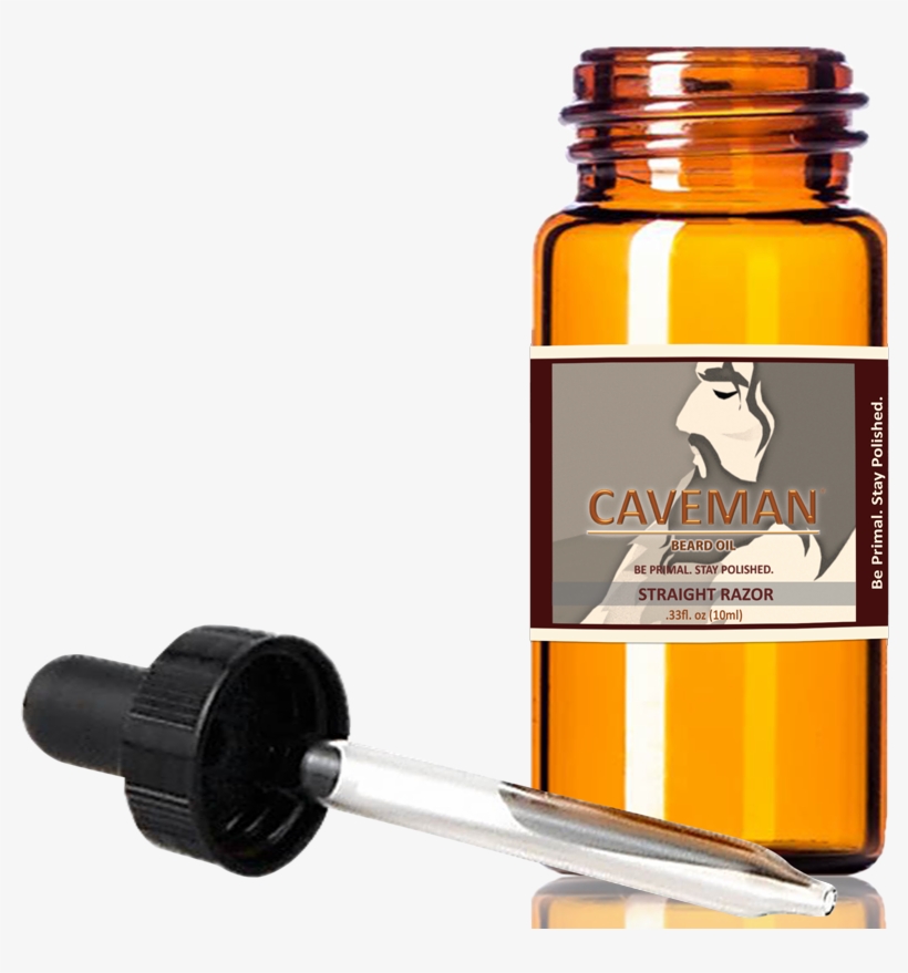 Straight Razor Beard Oil - Caveman Island Breeze Beard Oil Leave In Conditioner, transparent png download