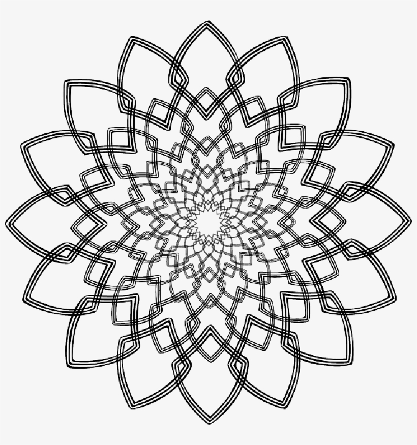 Action - Mindfulness Colouring, transparent png download